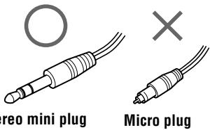 SONY MZ-B50 - When using optional headphones/earphones - 1