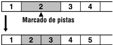 SONY MZ-B50 - Marcas de pista para dividir una grabación - 1