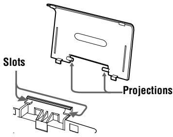 SONY MZ-B50 - On the battery compartment lid - 2