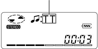 SONY MZ-B50 - Para localizar marcas de pista especiales durante la reproducción - 1