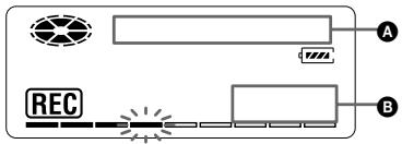 SONY MZ-B50 - Vérification de la durée restante ou de la position d'enregistrement - 2