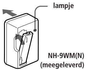 SONY MZ-E30 - De oplaadbare batterij laden. - 1