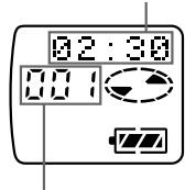 SONY MZ-E30 - Teckenfönstret under uppspelning - 1
