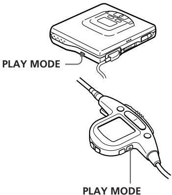 SONY MZ-E30 - Spela upp spår flera gänger - 1