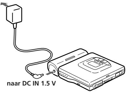 SONY MZ-E30 - Gebruik op netstroom - 1