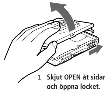 SONY MZ-E30 - Satta i en MD-skiva. - 1
