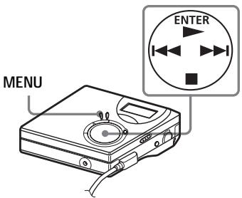 MENU ENTER