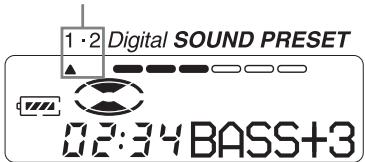 1·2 Digital SOUND PRESET 02:34 BASS+3
