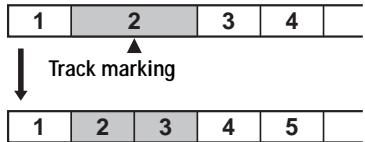 1 2 3 4 Track marking 1 2 3 4 5