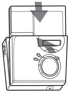 SONY MZ-N510 - Insert an MD. - 2