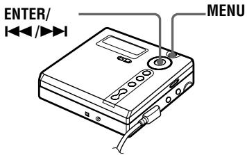 SONY MZ-N707 - Adding track marks automatically (Auto Time Stamp) - 1