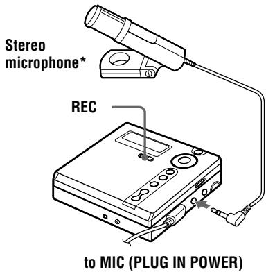 SONY MZ-N707 - Recording from a microphone - 1