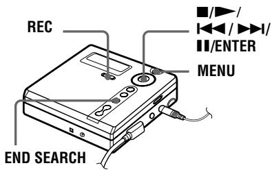 SONY MZ-N707 - Record an MD. - 1