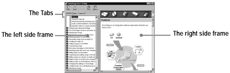 SONY MZ-N710 - Viewing online help - 1