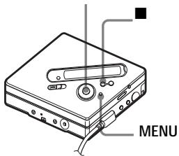SONY MZ-N710 - Changing the order of a group on a disc (Group Move) - 1
