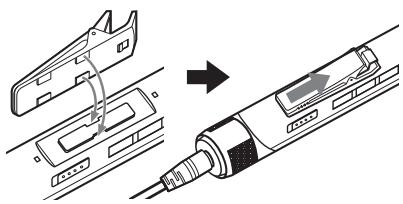 SONY MZ-N710 - Using the clip for the remote control - 2