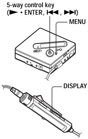 SONY MZ-N710 - Viewing various information - 1