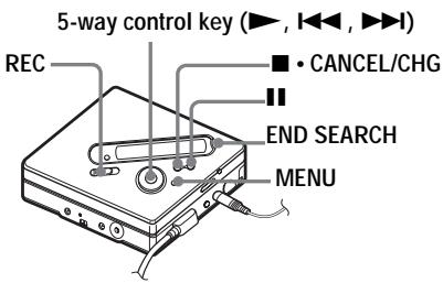 SONY MZ-N710 - Record an MD. - 1