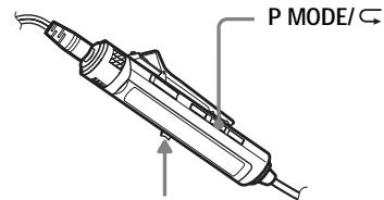 SONY MZ-N910 - Selecting the play mode - 1