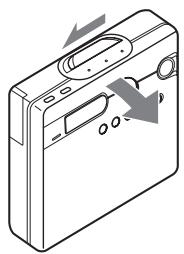 SONY MZ-N910 - Press OPEN to open the lid. - 1