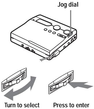 SONY MZ-N910 - On the recorder: - 1