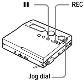SONY MZ-N910 - Adjusting the recording level manually - 1