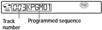 SONY MZ-N910 - Listening to tracks in a desired sequence (Program Play) - 1