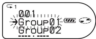 SONY MZ-N910 - Moving a track in a disc with group setting - 3