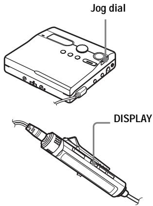 SONY MZ-N910 - Viewing various information - 1