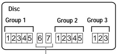 SONY MZ-N910 - What is a disc with group settings? - 3