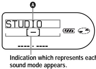 SONY MZ-N910 - Varying the virtual sound to create different acoustics (Virtual-Surround) - 1