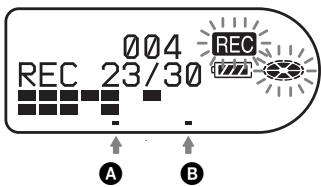 SONY MZ-N910 - Adjusting the recording level manually - 2