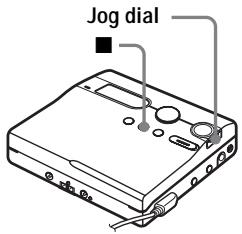 SONY MZ-N910 - Releasing a group setting - 1