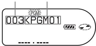 SONY MZ-N910 - Listening to tracks in a desired sequence (Program Play) - 1