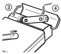 SONY MZ-NF810 - Using the dry battery - 2
