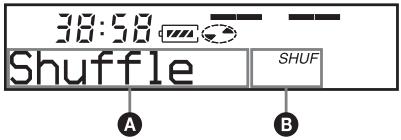 SONY MZ-NF810 - Selecting the play mode - 1