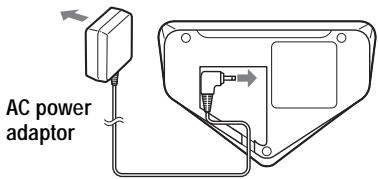 SONY MZ-NF810 - Charge the rechargeable battery. - 1