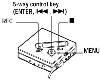 SONY MZ-NF810 - Long-time recording (MDLP) - 1