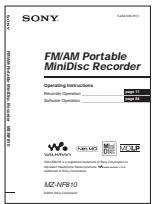 SONY MZ-NF810 - Troubleshooting and explanations (page 71) - 1