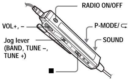SONY MZ-NF810 - Turn on the radio. - 1