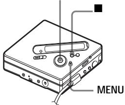 SONY MZ-NF810 - Moving a track in a disc with group setting - 2