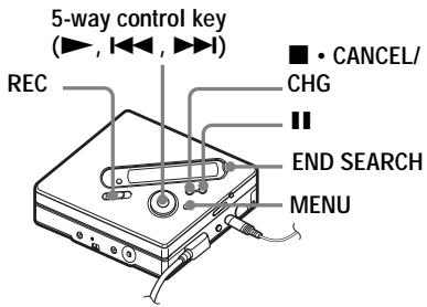 SONY MZ-NF810 - Record an MD. - 1
