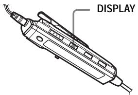 SONY MZ-NF810 - Viewing various information - 1