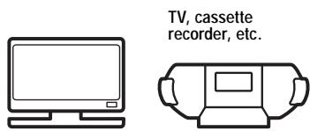 SONY MZ-NH1 - Recording from a TV or radio (Analog Recording) - 1