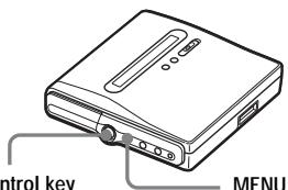 SONY MZ-NH1 - On the recorder - 1
