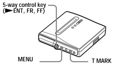 SONY MZ-NH1 - Adding track marks while recording - 1