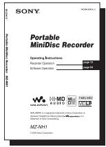 SONY MZ-NH1 - Using the recorder - 3