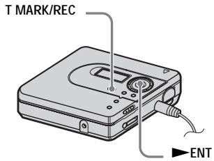SONY MZ-NH600 - Record a disc. - 3