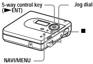 SONY MZ-NH600 - Searching for a track (Search) - 1