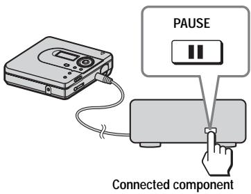 SONY MZ-NH600 - Record a disc. - 1